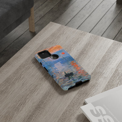 Sunrise by Claude Monet Phone Cases