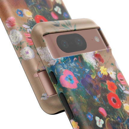 Bouquet of Flowers by Odilon Redon Phone Cases