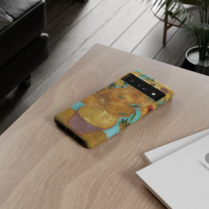 Vase with Twelve Sunflowers by Vincent Van Gogh Phone Cases
