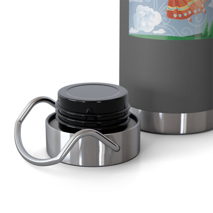 Flight of Blossoms Copper Vacuum Insulated Bottle, 22oz