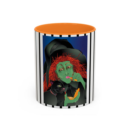 Mirror, Mirror A Witch's Touch Colorful Mugs, (11oz, 15oz)