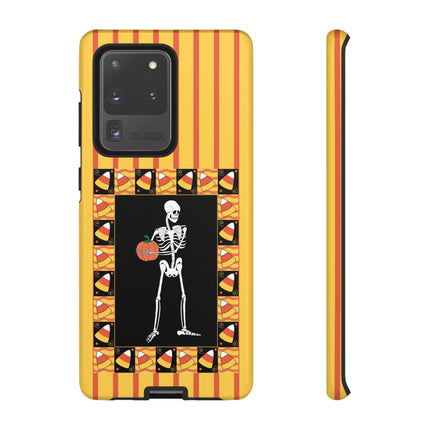 Candy Corn Skeleton Phone Cases
