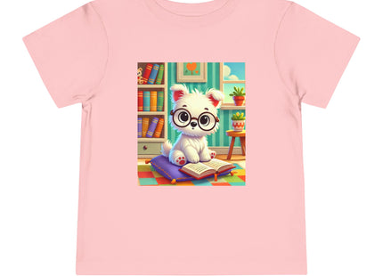 Little Scholar Pup Toddler Short Sleeve Tee