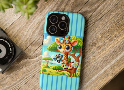 Giraffe Lookout Phone Cases