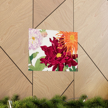 Dahlia by Tanigami Kônan Premium Matte horizontal posters