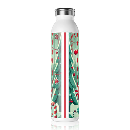 Enchanted Candy Forest Slim Water Bottle