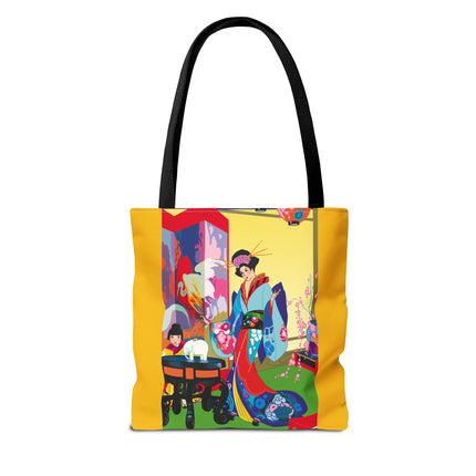 A Timeless Journey by Umberto Brunelleschi Tote Bag (AOP)