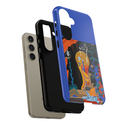 Mystic Oracle Phone Case – Sacred Glow & Eternal Grace
