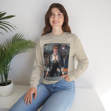 A Bar at the Folies-Bergère by Edouard Manet Heavy Blend™ Crewneck Sweatshirt