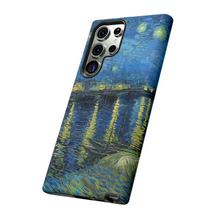 Starry Night Over the Rhone by Vincent Van Gogh Phone Cases