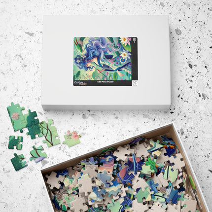 Fairy of the Koi Pond Puzzle (110, 252, 520-piece)