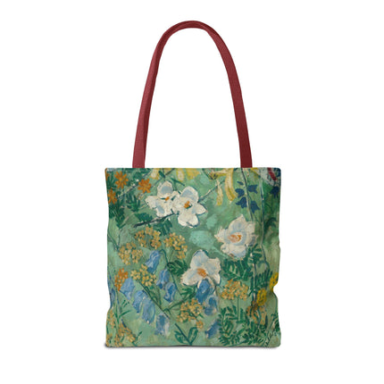 Flowers by August Babberger Tote Bag (AOP)