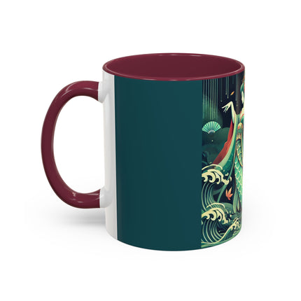 Mermaid Queen Rising from the Deep Colorful Mugs (11oz, 15oz)