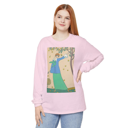 Le Verger by Georges Lepape Garment-dyed Long Sleeve T-Shirt