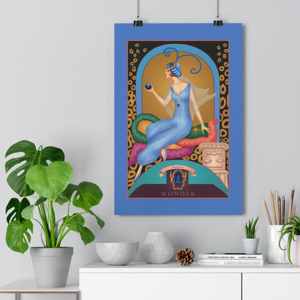 September & Sapphire (from the Gem Series) by Sofia Chiostri Giclée Art Print