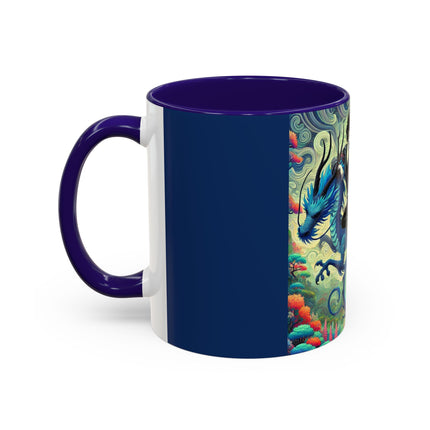 Mystic Guardian of the Sky Light Colorful Mugs (11oz, 15oz)
