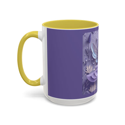 Lavender Fairy Colorful Mugs (11oz, 15oz)