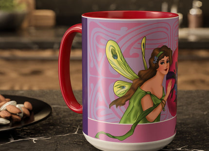 The Fairy’s Blossom Colorful Mugs (11oz, 15oz)