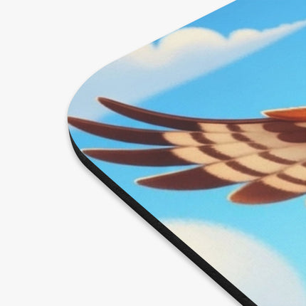 The Red-Tailed Hawk in Battle Mouse Pad – Flight, Courage & High-Flying Adventure
