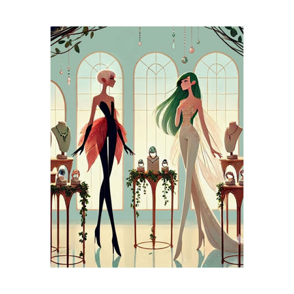 ✨🧚 Fairy Treasures Matte Vertical Poster – Sparkle, Wonder & Enchanted Friendship