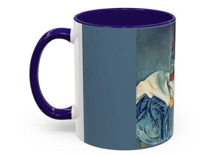 The Peppermint Bottle by Paul Cézanne Colorful Mugs (11oz, 15oz)