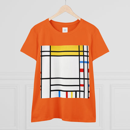Place de la Concorde by Piet Mondrian Women's Midweight Cotton Tee