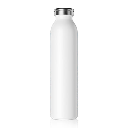 Playful Waves and Fashion Follies Slim Water Bottle