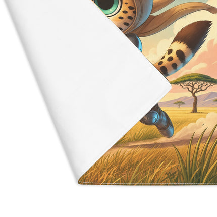 🐆⚡ Swift Cheetah Placemat – Whimsical Savanna Speed Adventure