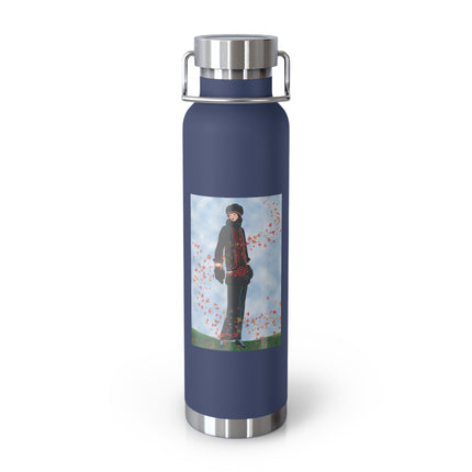 Elegance in Autumn Copper Vacuum Insulated Bottle, 22oz