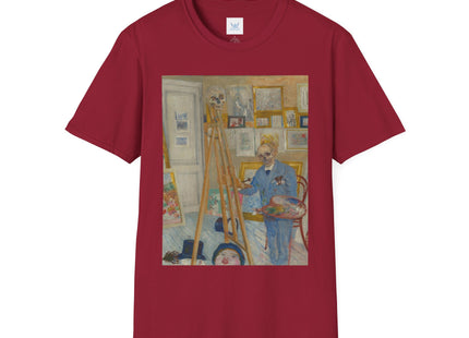 The Skeleton Painter by James Ensor Softstyle T-Shirt