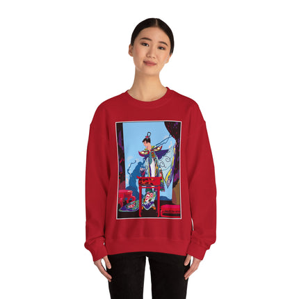 A Visual Journey by Umberto Brunelleschi Women's Heavy Blend™ Crewneck Sweatshirt
