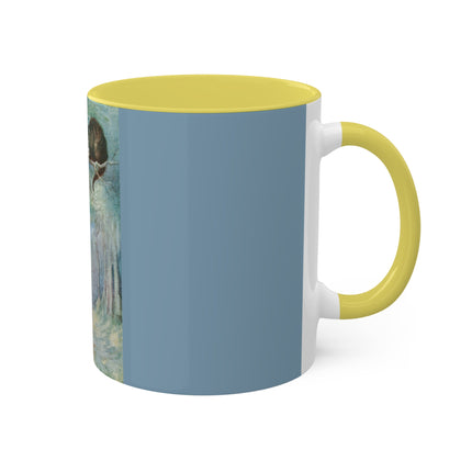“I growl when I’m pleased, and wag my tail when I’m angry” by Sir John Tenniel Colorful Mugs, 11oz