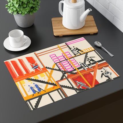 Maquettes de Théatre 4 by Alexandra Exter Placemat, 1pc