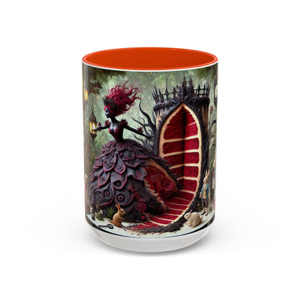 Malice in Wonderland – Gothic Halloween Colorful Mugs (11oz, 15oz)