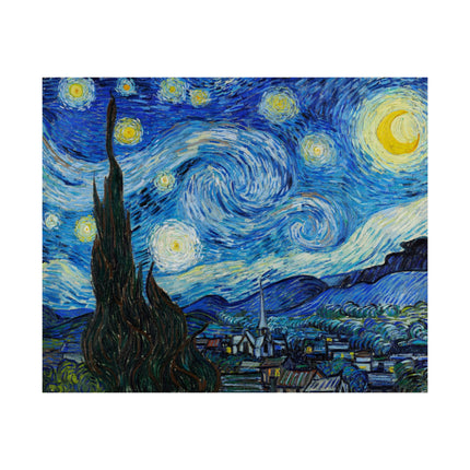 The Starry Night by Vincent Van Gogh Matte Horizontal Posters