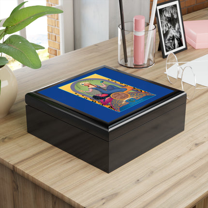 December & Tanzanite (from the Gem Series) by Sofia Chiostri Jewelry Box