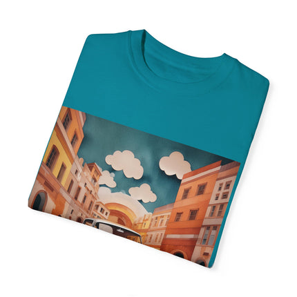 1960 Alfa Romeo Giulietta Unisex Garment-Dyed T-shirt