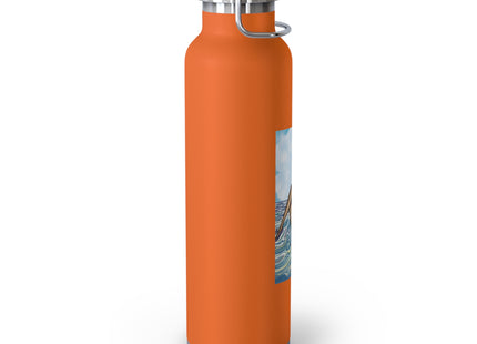 Playful Waves and Fashion Follies Copper Vacuum Insulated Bottle, 22oz