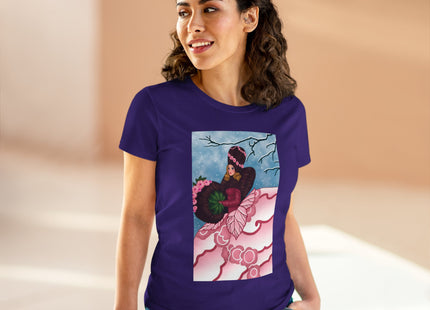Winter Rose Empress Women's Midweight Cotton Tee