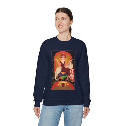January & Garnet (from the Gem Series) by Sofia Chiostri Heavy Blend™ Crewneck Sweatshirt