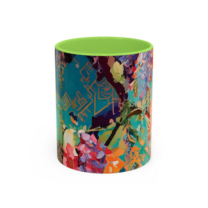 Golden Wisteria Symphony Colorful Mugs (11oz, 15oz)