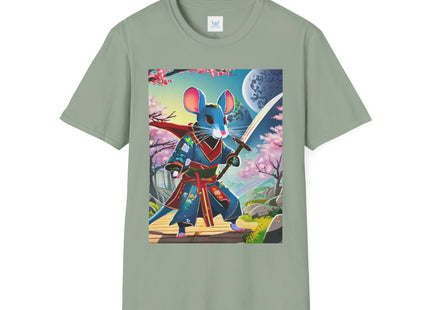 Cyber Samurai Rat Softstyle T-Shirt