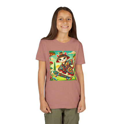 Dragon Dance on Wheels Youth Short Sleeve Tee