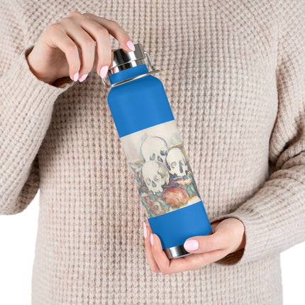 The Three Skulls by Paul Cézanne Copper Vacuum Insulated Bottle, 22oz
