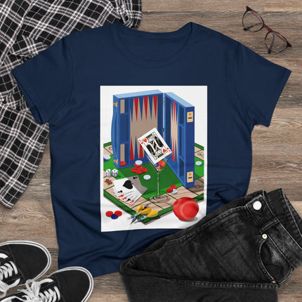 Games Unleashed Women's Midweight Cotton Tee