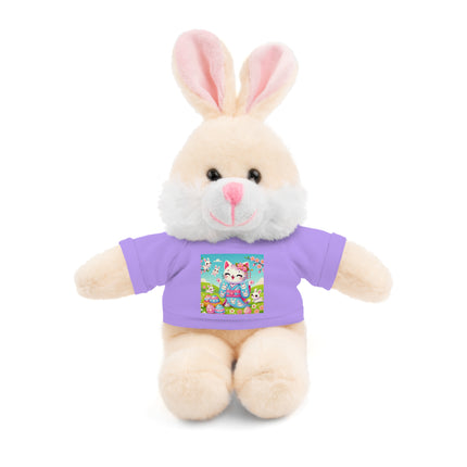 Springtime Kitten’s Easter Joy Stuffed Animals with Tee