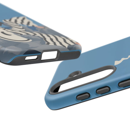 Art Deco Smoker Phone Case – Glamorous Lounging & Timeless Allure