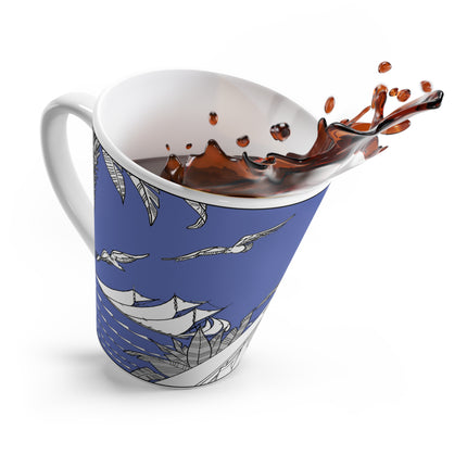 Coastal Elegance Latte Mug