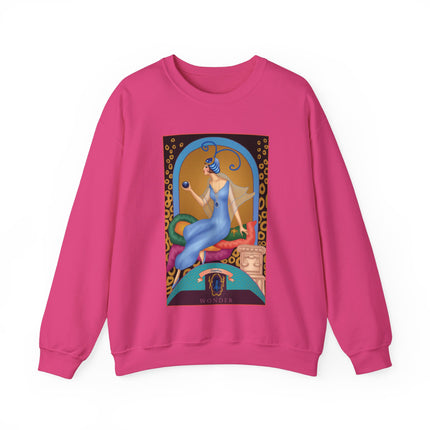 September & Sapphire (from the Gem Series) by Sofia Chiostri Heavy Blend™ Crewneck Sweatshirt