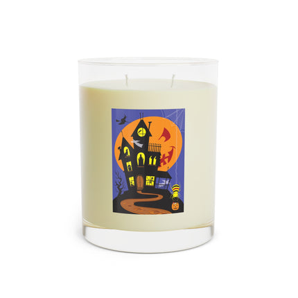 Halloween Night at the Haunted House Scented Candle - Full Glass, 11oz